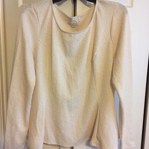 Forever 21 cream top NWT